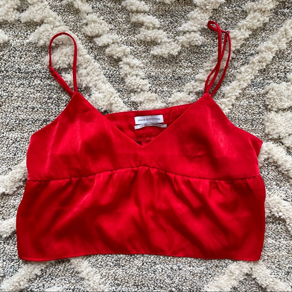 Urban Outfitters Red Top Size L